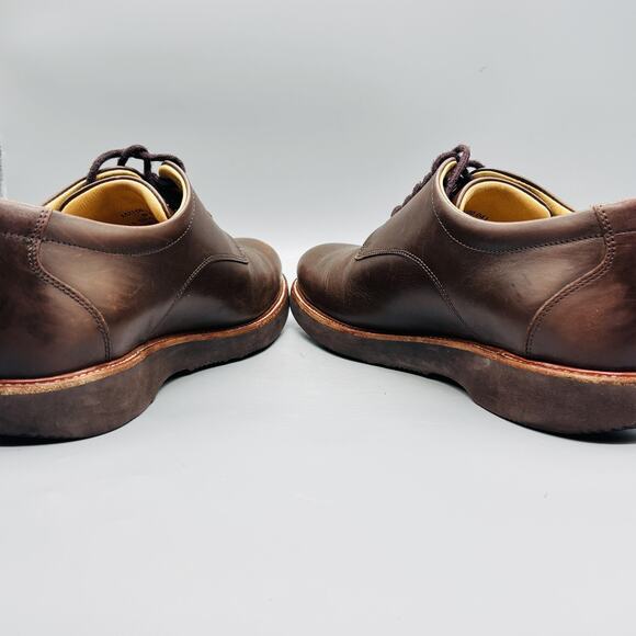 Samuel Hubbard Shoes Mens 11 Brown Leather Oxford Vibram Casual Sneakers Comfort main image 7